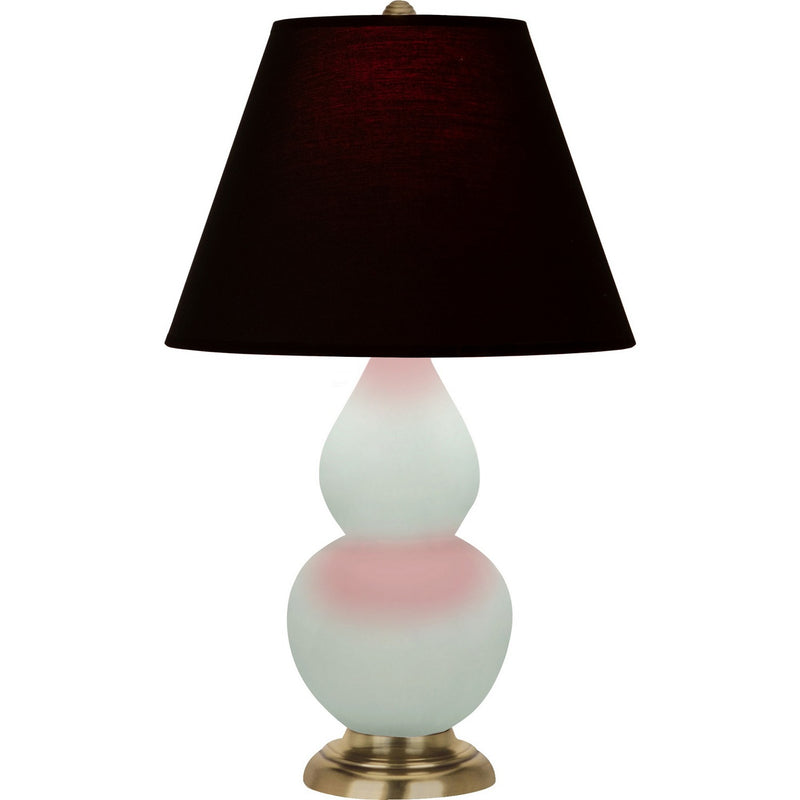 Robert Abbey MCL50K One Light Accent Lamp, Matte Celadon Glazed Ceramic w/Antique Natural Brass