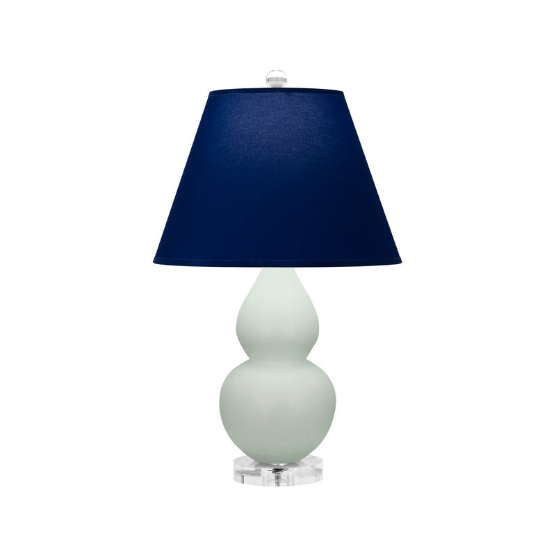 Robert Abbey MCL53N One Light Accent Lamp, Matte Celadon Glazed Ceramic w/Lucite