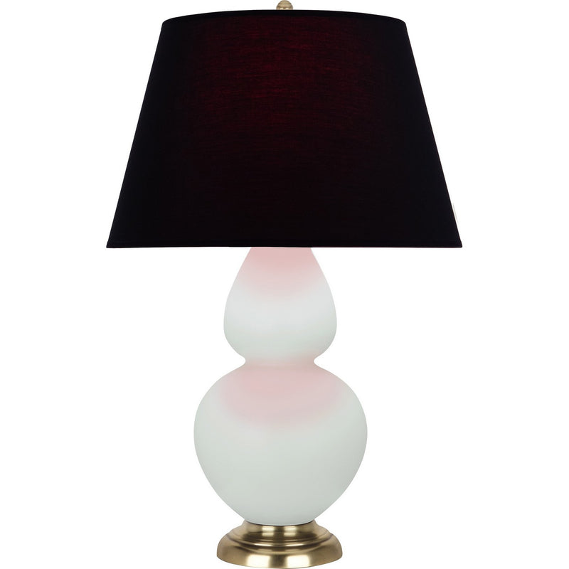 Robert Abbey MCL55K One Light Table Lamp, Matte Celadon Glazed Ceramic w/Antique Natural Brass