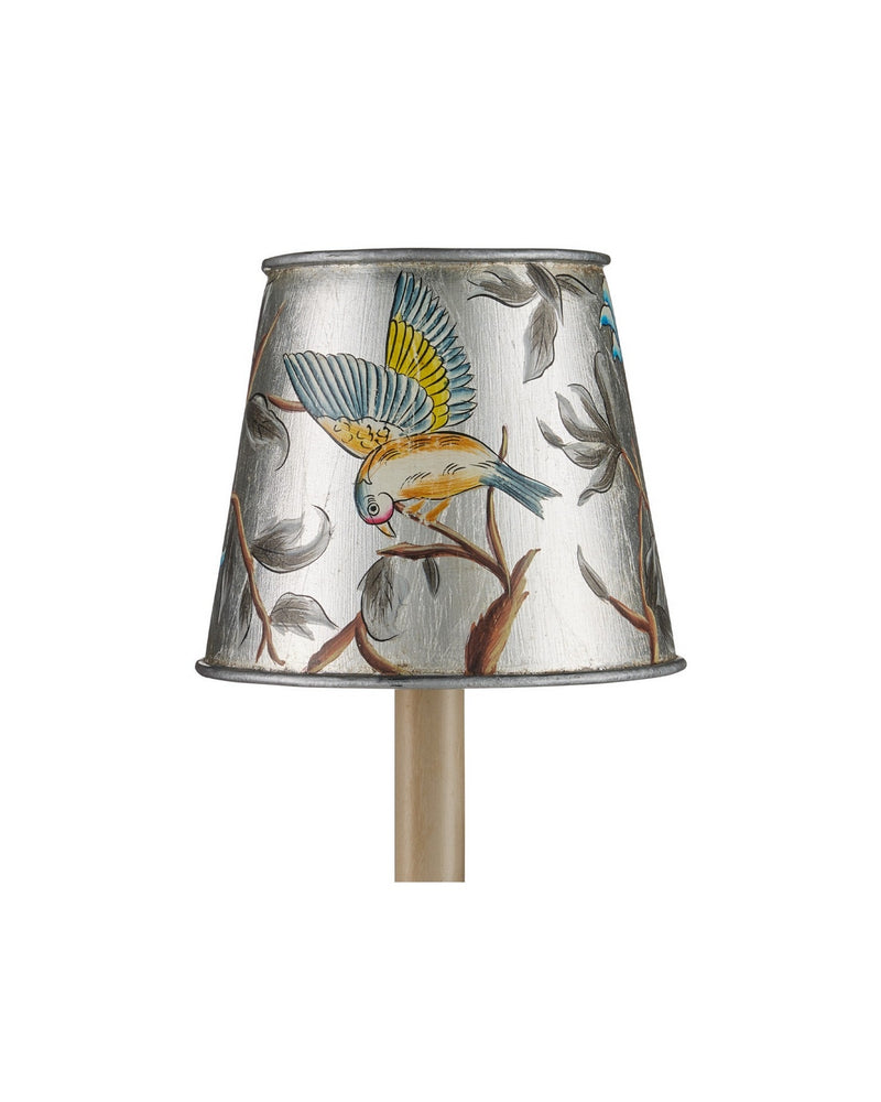 Currey and Company 0900-0068 Chandelier Shade, Silver