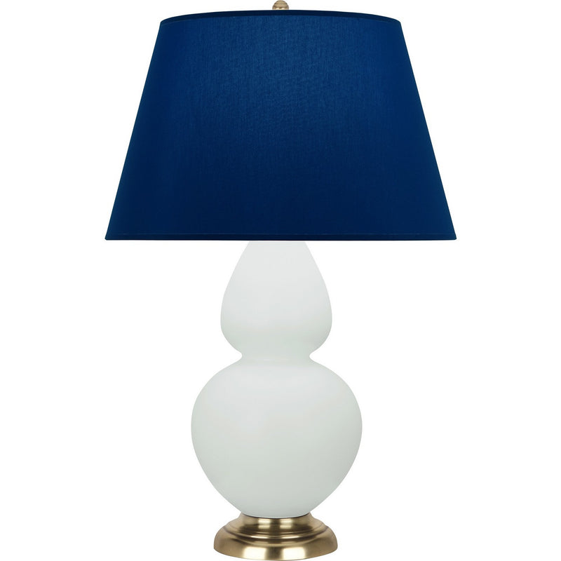 Robert Abbey MCL55N One Light Table Lamp, Matte Celadon Glazed Ceramic w/Antique Natural Brass