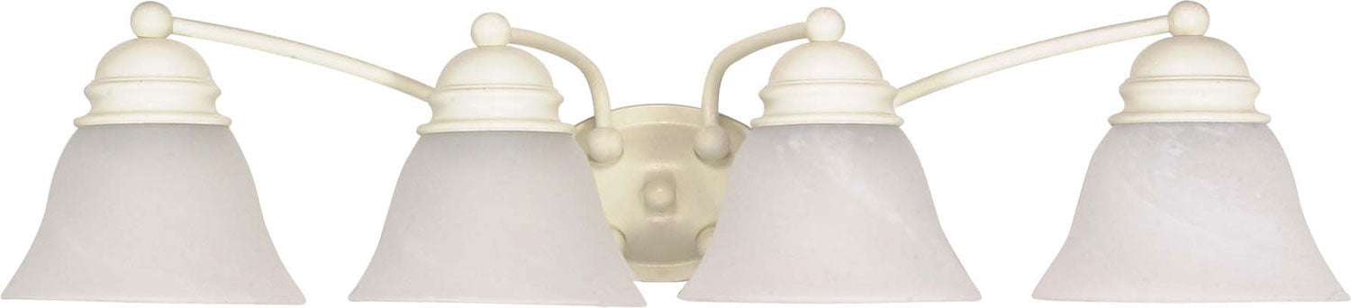 Nuvo Lighting 60-355 Four Light Vanity, Textured White