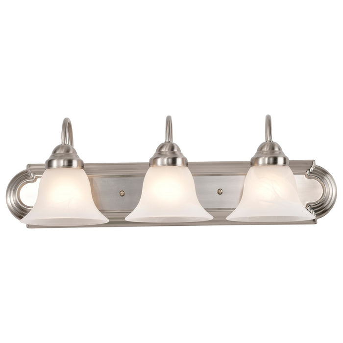 Nuvo Lighting 60-321 Three Light Vanity, Brushed Nickel
