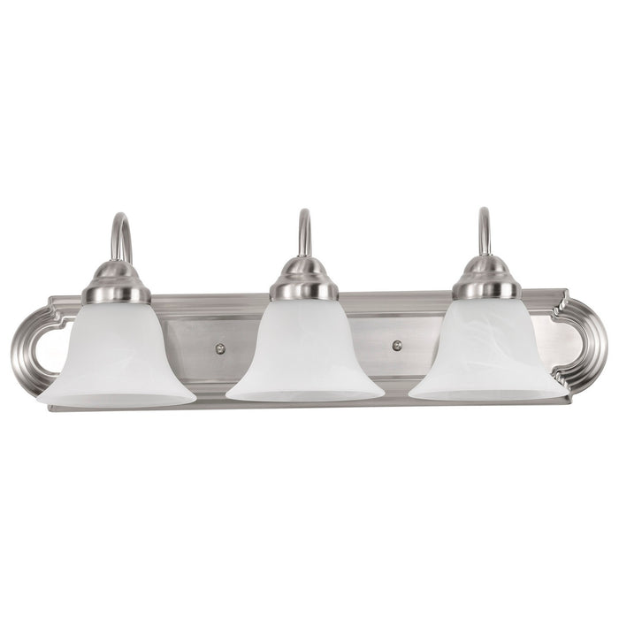 Nuvo Lighting 60-321 Three Light Vanity, Brushed Nickel