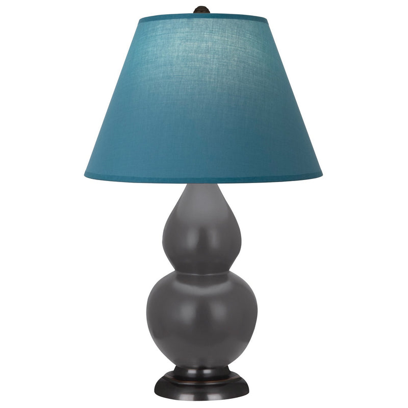Robert Abbey MCR51B One Light Accent Lamp, Matte Ash Glazed Ceramic w/Deep Patina Bronze