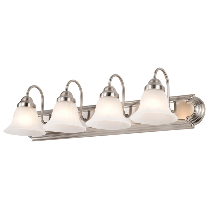 Nuvo Lighting 60-322 Four Light Vanity, Brushed Nickel