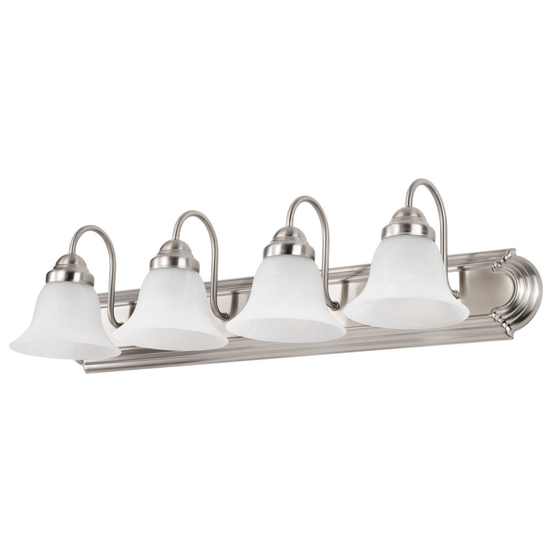 Nuvo Lighting 60-322 Four Light Vanity, Brushed Nickel