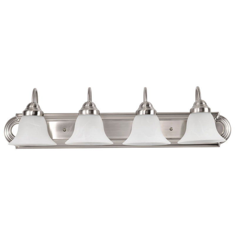 Nuvo Lighting 60-322 Four Light Vanity, Brushed Nickel