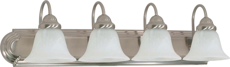Nuvo Lighting 60-322 Four Light Vanity, Brushed Nickel