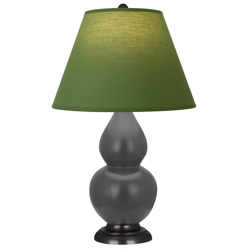 Robert Abbey MCR51G One Light Accent Lamp, Matte Ash Glazed Ceramic w/Deep Patina Bronze