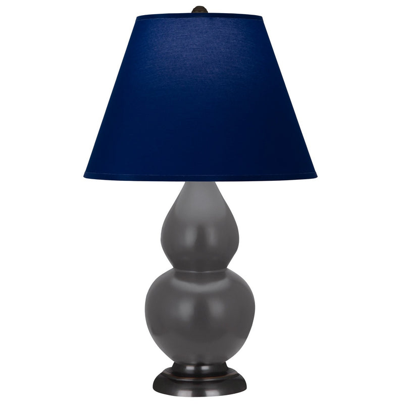 Robert Abbey MCR51N One Light Accent Lamp, Matte Ash Glazed Ceramic w/Deep Patina Bronze