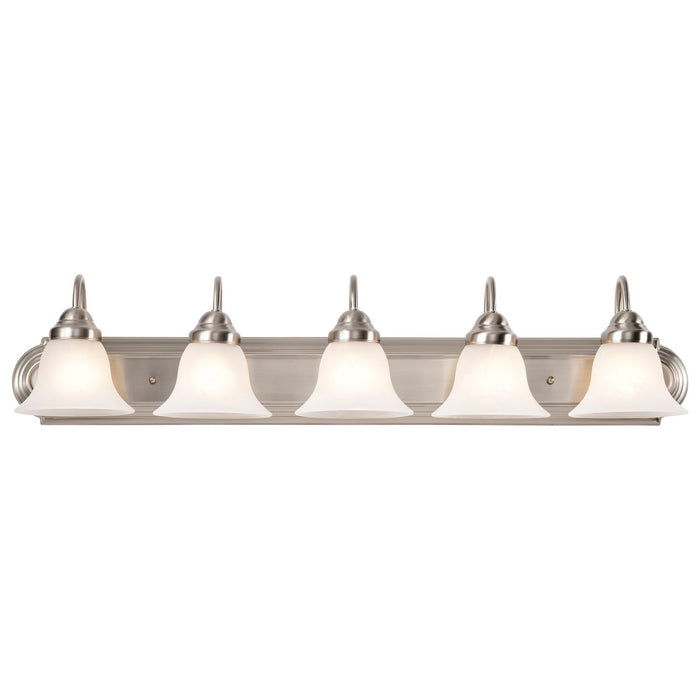 Nuvo Lighting 60-323 Five Light Vanity, Brushed Nickel