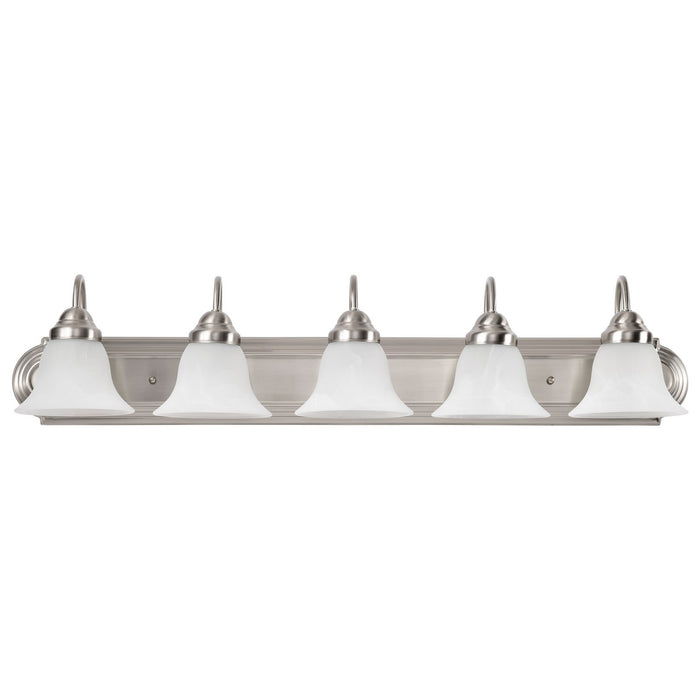 Nuvo Lighting 60-323 Five Light Vanity, Brushed Nickel