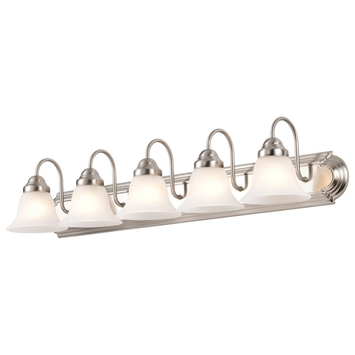 Nuvo Lighting 60-323 Five Light Vanity, Brushed Nickel