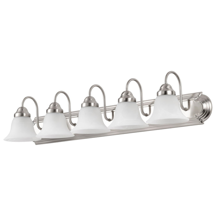 Nuvo Lighting 60-323 Five Light Vanity, Brushed Nickel
