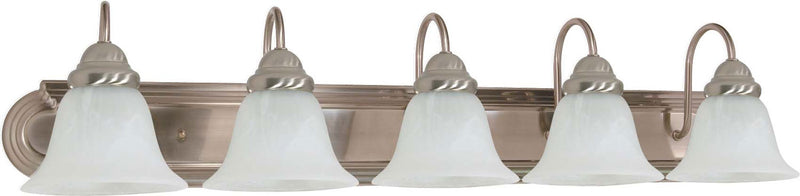 Nuvo Lighting 60-323 Five Light Vanity, Brushed Nickel