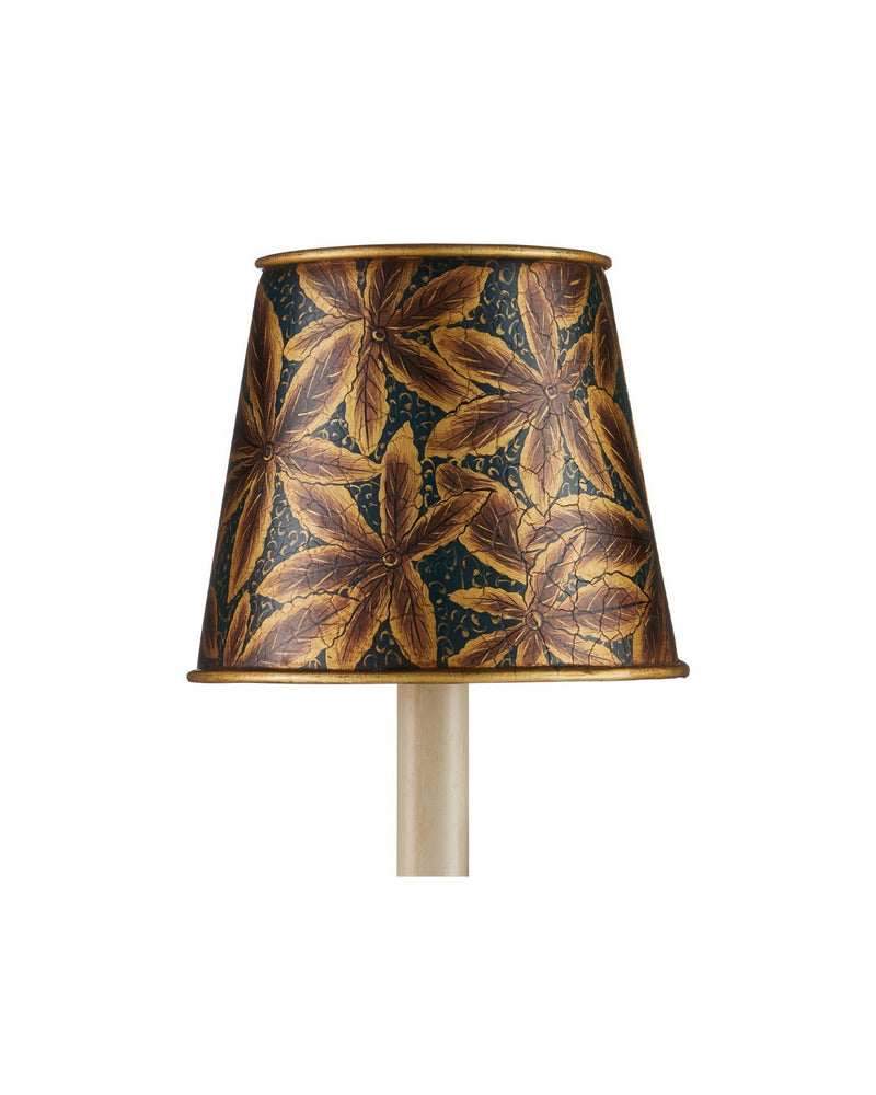 Currey and Company 0900-0071 Chandelier Shade, Gold/Blue