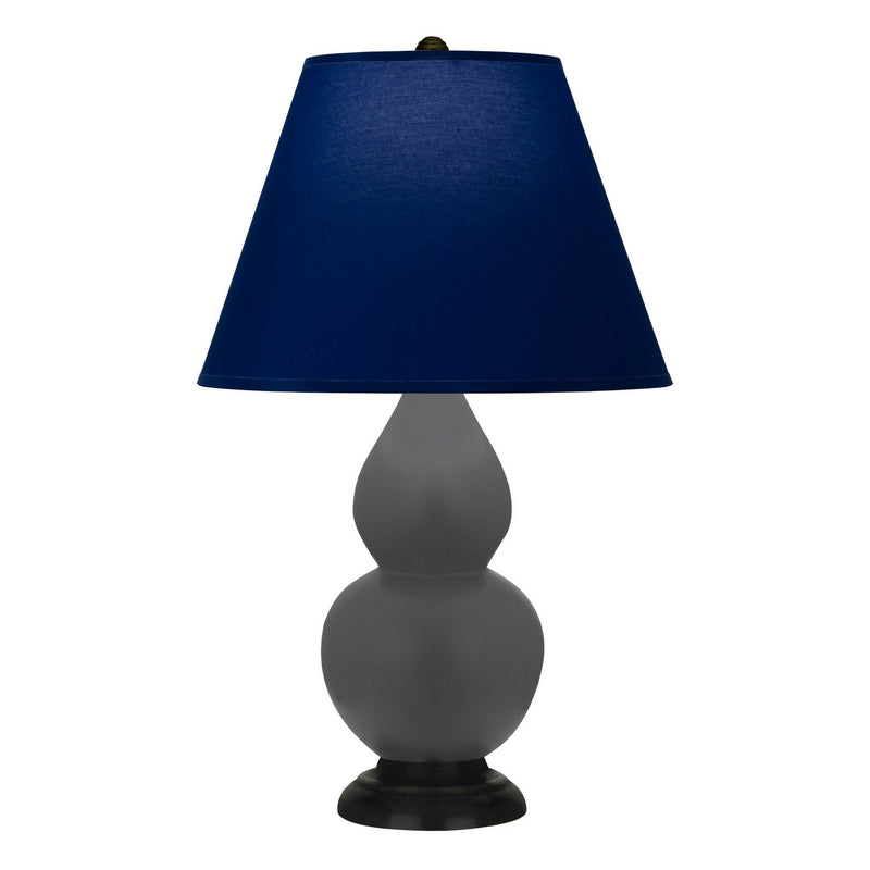 Robert Abbey MCR57N One Light Table Lamp, Matte Ash Glazed Ceramic w/Deep Patina Bronze
