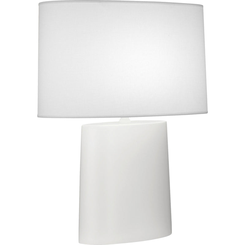Robert Abbey MDY03 One Light Table Lamp, Matte Daisy Glazed Ceramic