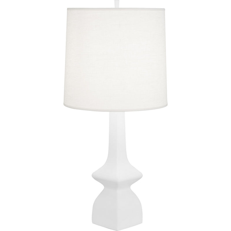 Robert Abbey MDY10 One Light Table Lamp, Matte Daisy Glazed Ceramic