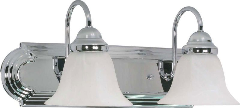 Nuvo Lighting 60-316 Two Light Vanity, Polished Chrome