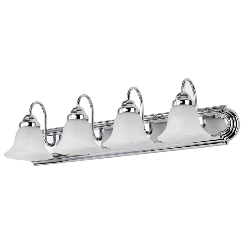 Nuvo Lighting 60-318 Four Light Vanity, Polished Chrome