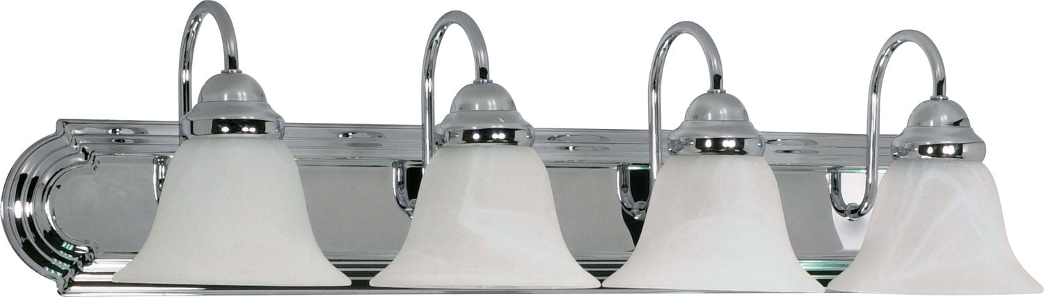 Nuvo Lighting 60-318 Four Light Vanity, Polished Chrome