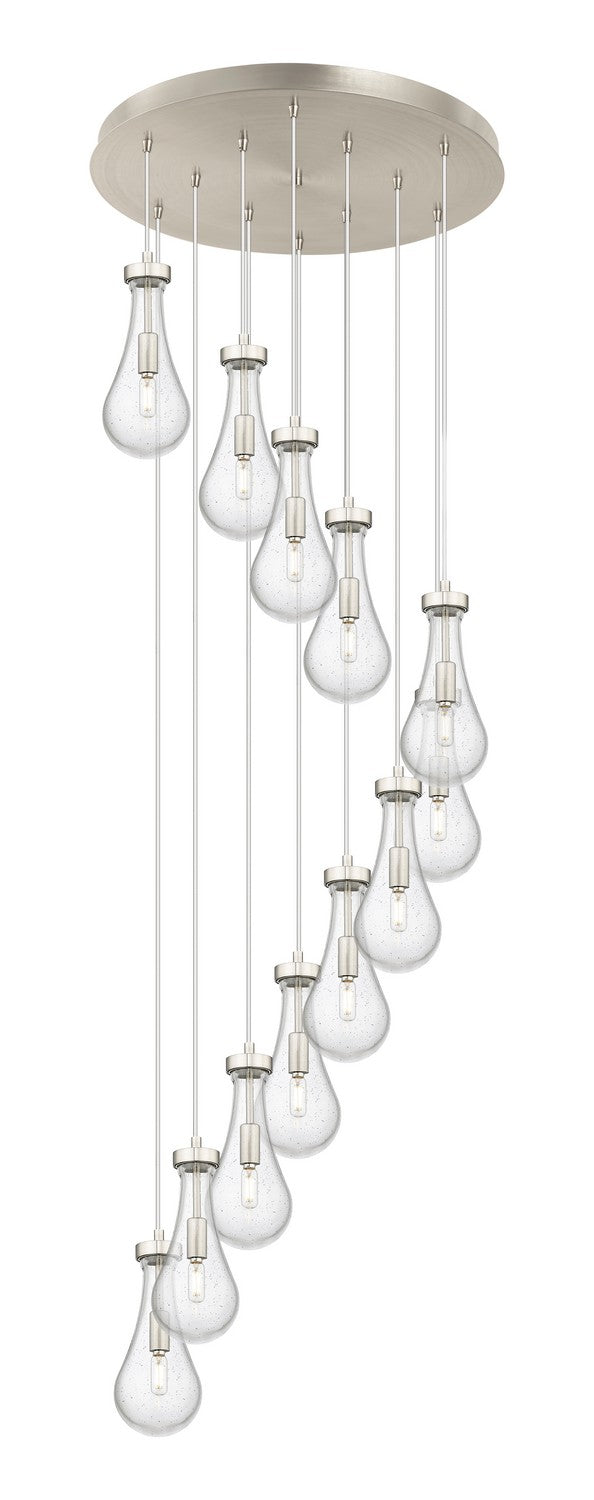 Innovations 126-451-1P-SN-G451-5SDY 12 Light Pendant, Brushed Satin Nickel