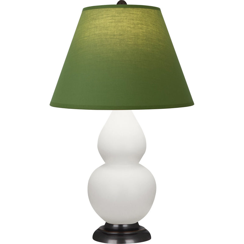 Robert Abbey MDY11G One Light Accent Lamp, Matte Daisy Glazed Ceramic w/Deep Patina Bronze