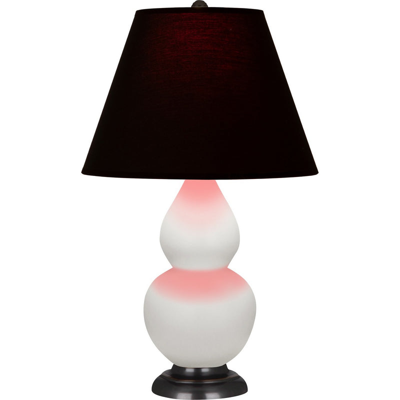 Robert Abbey MDY11K One Light Accent Lamp, Matte Daisy Glazed Ceramic w/Deep Patina Bronze