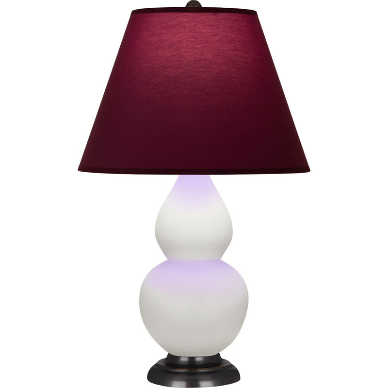 Robert Abbey MDY11P One Light Accent Lamp, Matte Daisy Glazed Ceramic w/Deep Patina Bronze