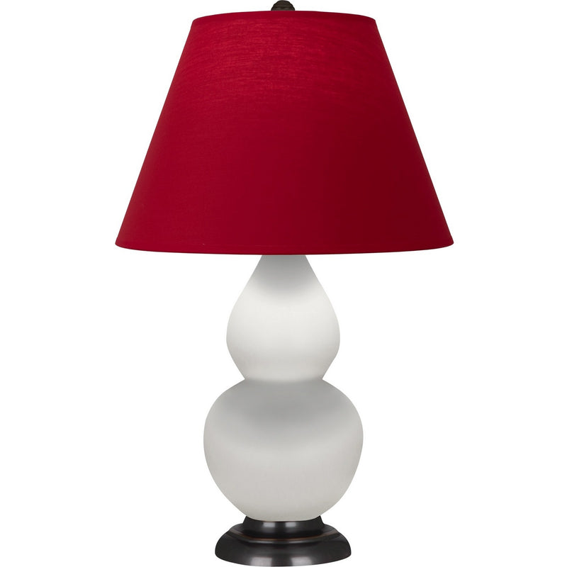 Robert Abbey MDY11R One Light Accent Lamp, Matte Daisy Glazed Ceramic w/Deep Patina Bronze