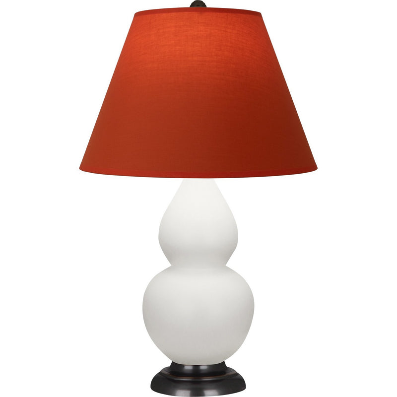 Robert Abbey MDY11T One Light Accent Lamp, Matte Daisy Glazed Ceramic w/Deep Patina Bronze