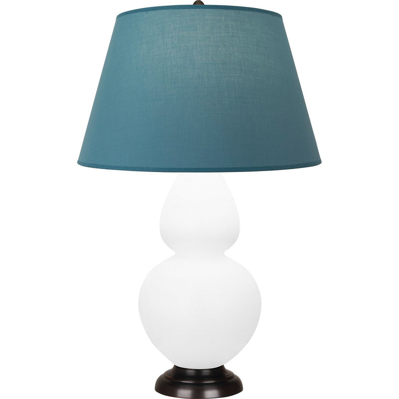 Robert Abbey MDY21B One Light Table Lamp, Matte Daisy Glazed Ceramic w/Deep Patina Bronze