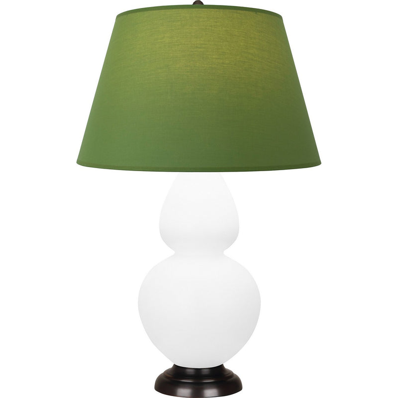 Robert Abbey MDY21G One Light Table Lamp, Matte Daisy Glazed Ceramic w/Deep Patina Bronze