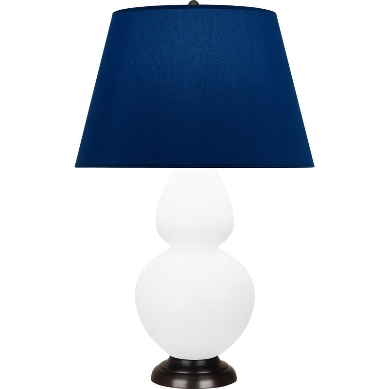 Robert Abbey MDY21N One Light Table Lamp, Matte Daisy Glazed Ceramic w/Deep Patina Bronze