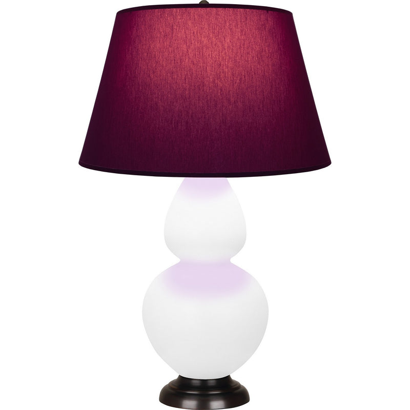 Robert Abbey MDY21P One Light Table Lamp, Matte Daisy Glazed Ceramic w/Deep Patina Bronze