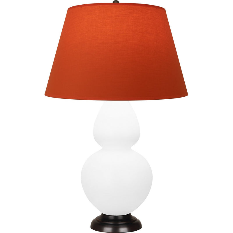 Robert Abbey MDY21T One Light Table Lamp, Matte Daisy Glazed Ceramic w/Deep Patina Bronze
