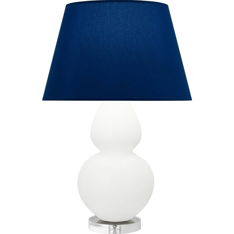 Robert Abbey MDY23N One Light Table Lamp, Matte Daisy Glazed Ceramic w/Lucite