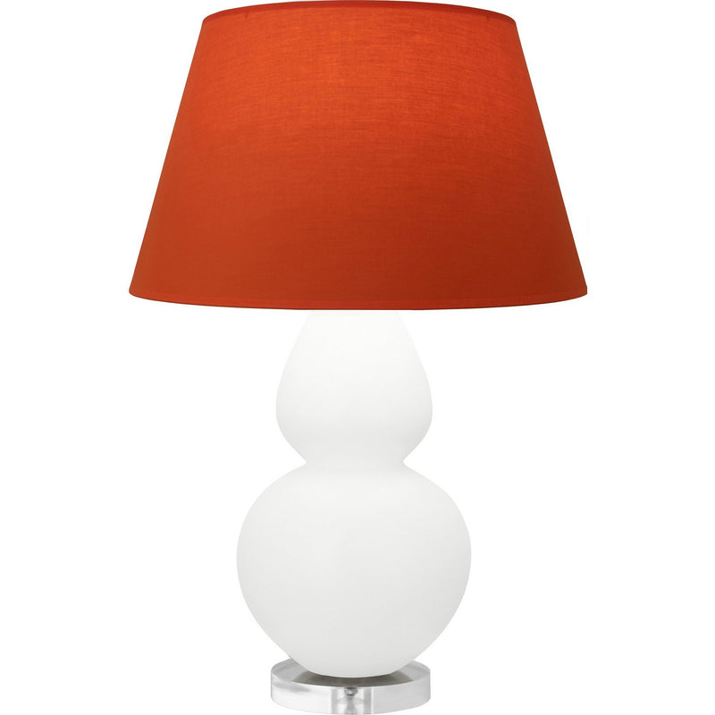 Robert Abbey MDY23T One Light Table Lamp, Matte Daisy Glazed Ceramic w/Lucite