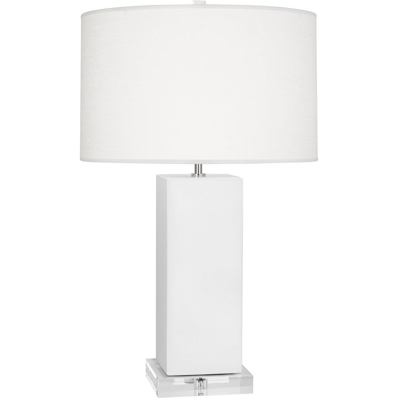Robert Abbey MDY95 One Light Table Lamp, Matte Daisy Glazed Ceramic