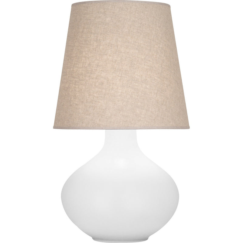 Robert Abbey MDY98 One Light Table Lamp, Matte Daisy Glazed Ceramic