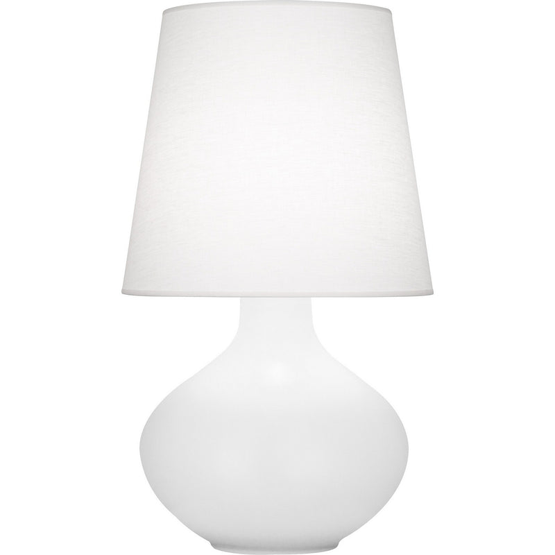 Robert Abbey MDY99 One Light Table Lamp, Matte Daisy Glazed Ceramic