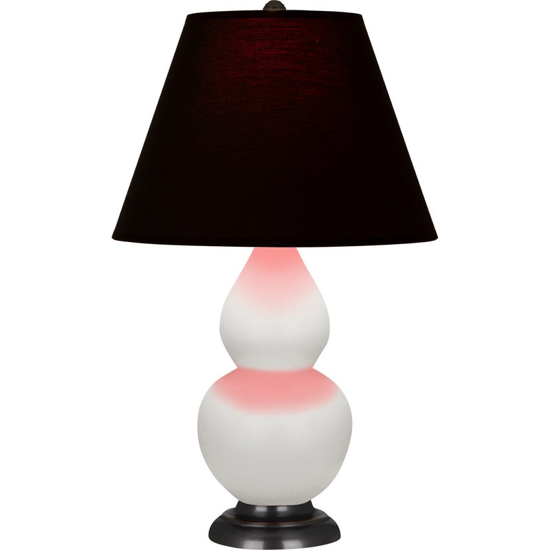 Robert Abbey MLY51K One Light Accent Lamp, Matte Lily Glazed Ceramic w/Deep Patina Bronze