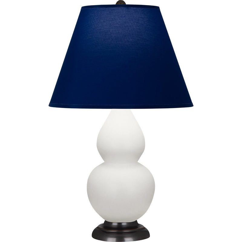 Robert Abbey MLY51N One Light Accent Lamp, Matte Lily Glazed Ceramic w/Deep Patina Bronze