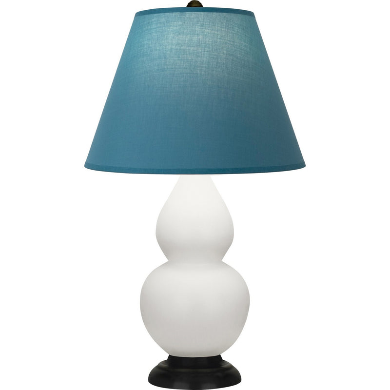Robert Abbey MLY57B One Light Table Lamp, Matte Lily Glazed Ceramic w/Deep Patina Bronze