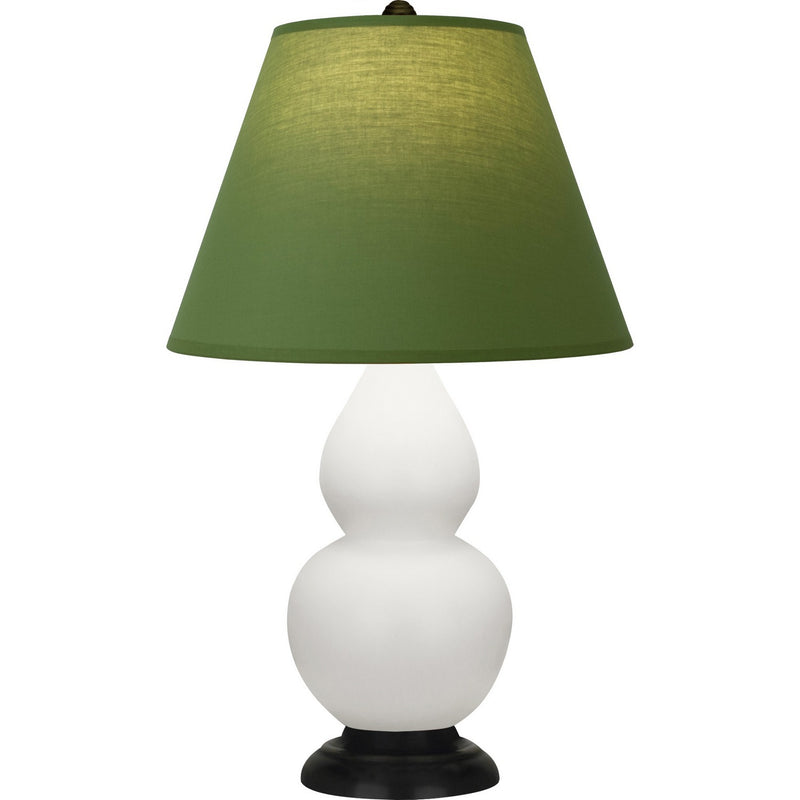 Robert Abbey MLY57G One Light Table Lamp, Matte Lily Glazed Ceramic w/Deep Patina Bronze