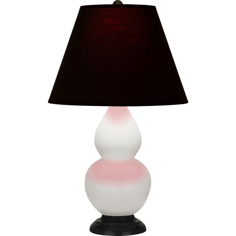 Robert Abbey MLY57K One Light Table Lamp, Matte Lily Glazed Ceramic w/Deep Patina Bronze