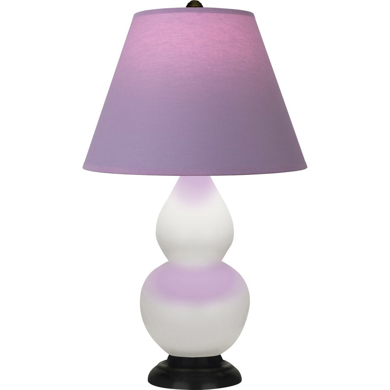 Robert Abbey MLY57L One Light Table Lamp, Matte Lily Glazed Ceramic w/Deep Patina Bronze