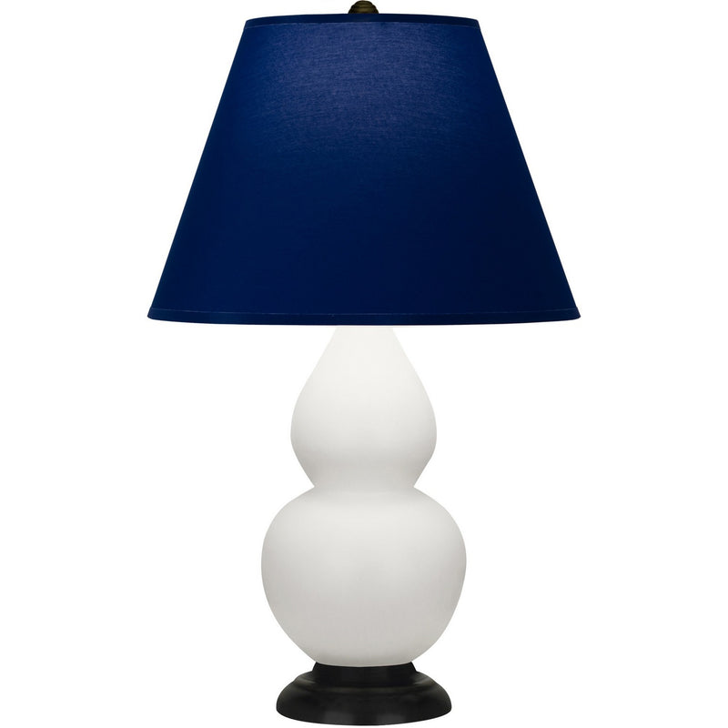 Robert Abbey MLY57N One Light Table Lamp, Matte Lily Glazed Ceramic w/Deep Patina Bronze